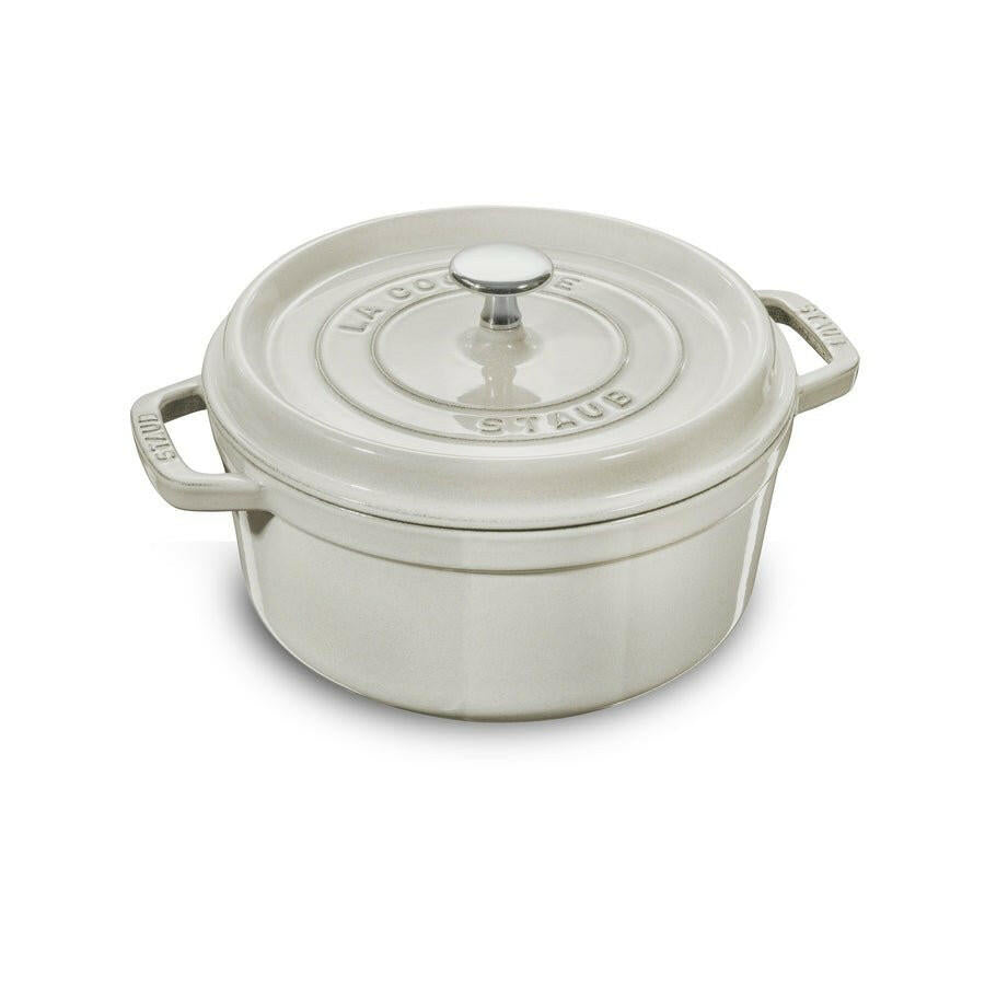 Staub Ronde cocotte 26cm - white truffle.