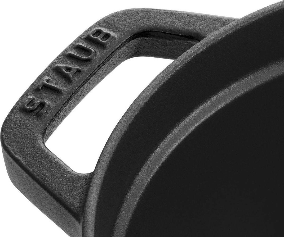 Staub Staub Ovale cocotte 33cm - zwart
