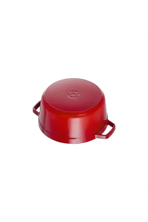 Staub Staub Ronde cocotte 26cm - grafietgrijs