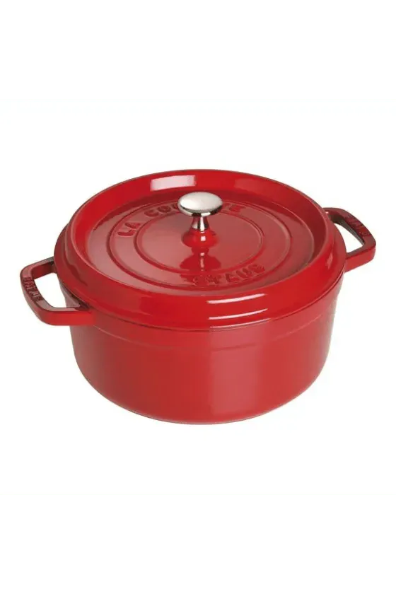Staub Staub Ronde cocotte 26cm - grafietgrijs