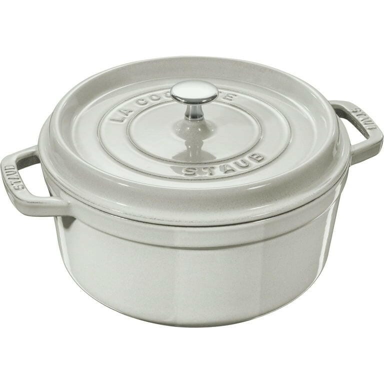 Staub Staub Ronde cocotte 26cm - white truffle