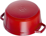 Staub Staub Ronde cocotte 30cm - kers