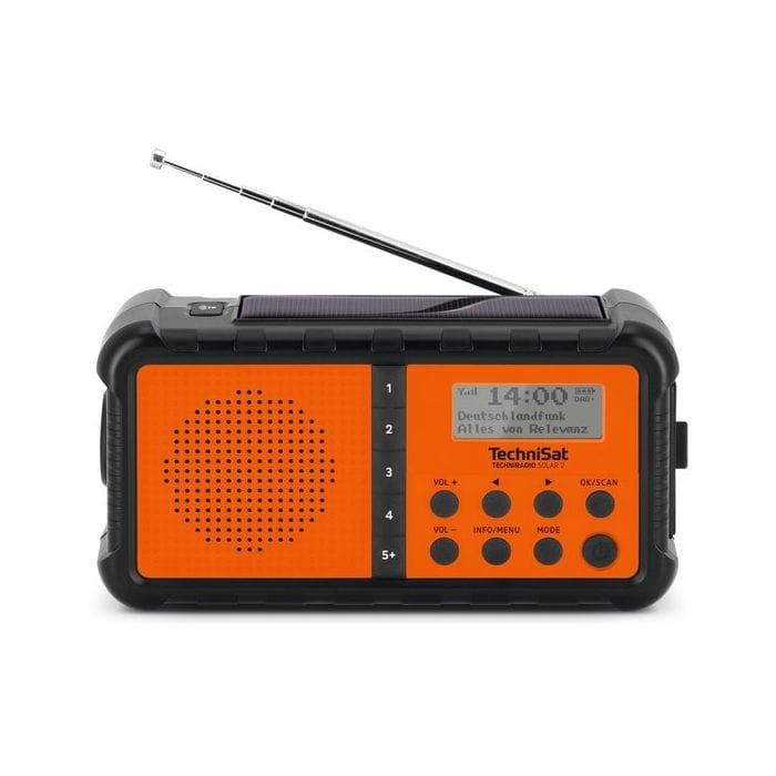 Technisat Technisat Techniradio Solar 2 noodradio oranje/zwart