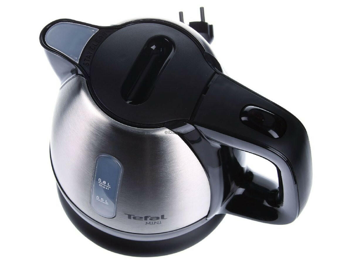 Tefal BI8125 Mini Inox RVS-zwart.