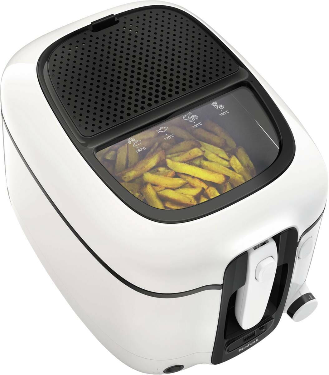 Tefal Tefal FR3140 Super Uno wit-zwart