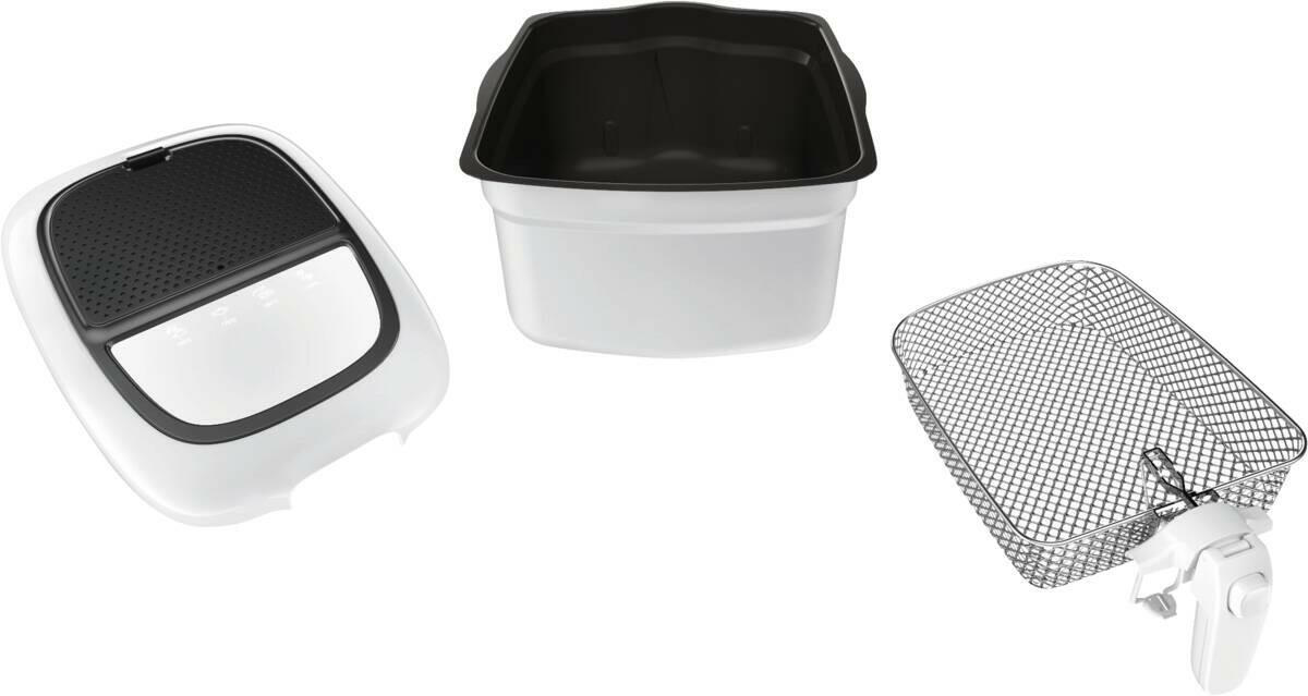 Tefal Tefal FR3140 Super Uno wit-zwart