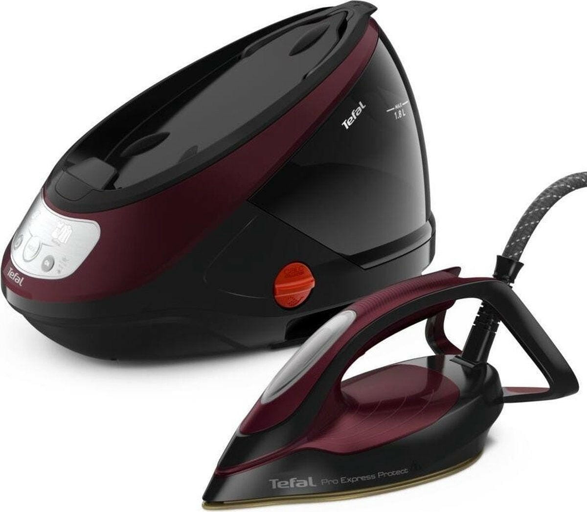 Tefal Tefal GV9230 zwart-bordeaux