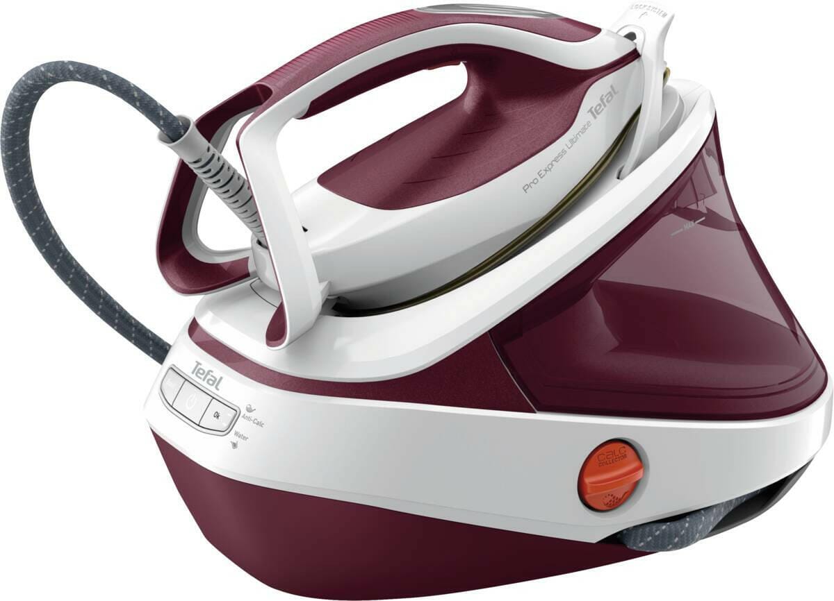 Tefal Tefal GV9711 Pro Express Ultimate II wit-wijnrood