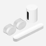 Sonos Ray met Sub Mini en 2x Era 300 Ultieme set Wit - Bundel