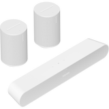 Sonos Beam 2 met 2x Era 100 Surround Set Wit - Bundel
