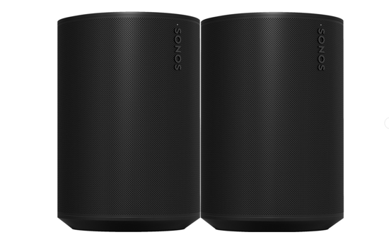 Sonos Era 100 2-Pack Zwart- Bundel