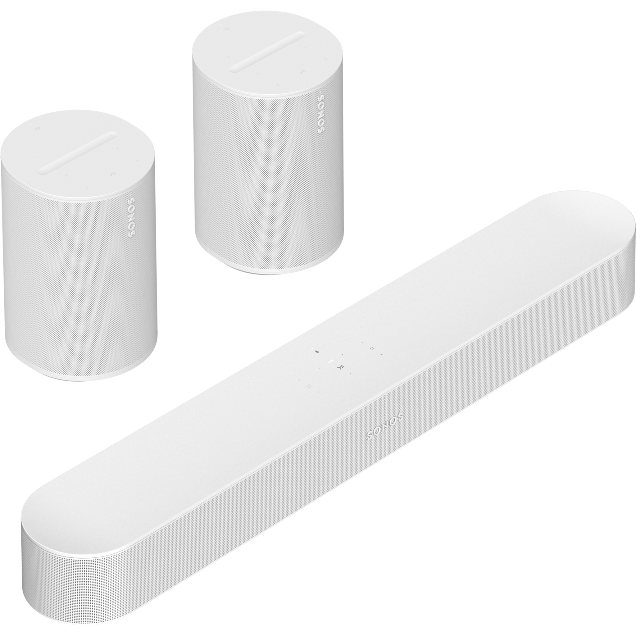 Sonos Ray met 2x Era 100 Surround Set Wit- Bundel