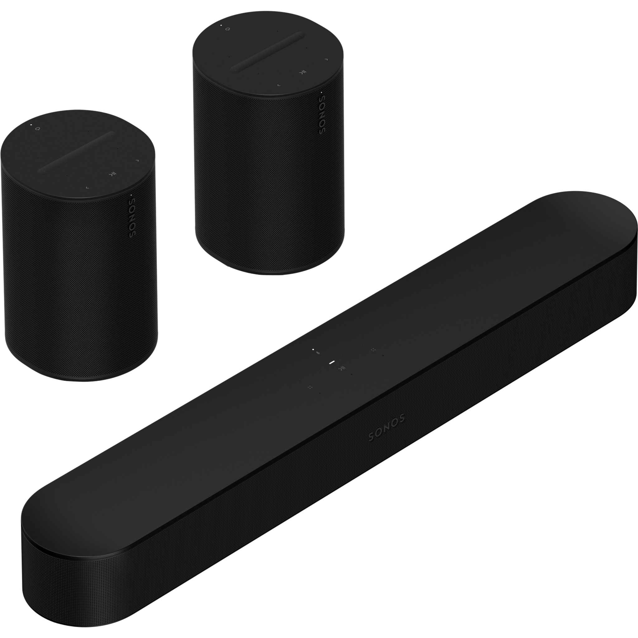 Sonos Ray met 2x Era 100 Surround Set Zwart - Bundel