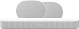 Sonos Beam 2 met 2x Era 300 Premium Surround Set Wit- Bundel