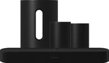 Sonos Beam 2 met Sub Mini en 2x Era 100 Premium set Zwart - Bundel