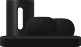 Sonos Beam 2 met Sub Mini en 2x Era 300 Ultieme set Zwart - Bundel