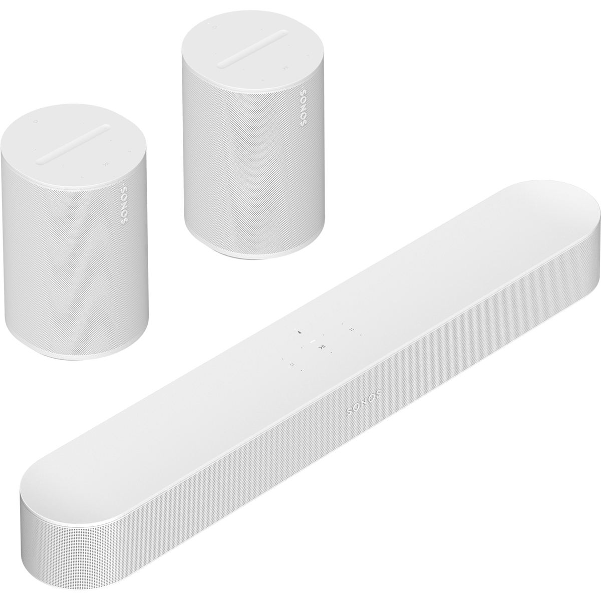 Sonos Arc Ultra met 2x Era 100 Surround Set Wit - bundel