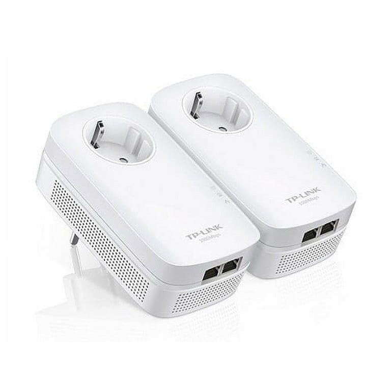 TP-Link TL-PA7017P KIT Gigabit Passthrough Powerline Starter Kit, Data transfer speed Up To 1000 Mbps, Ideal for HD/3D/4K video streaming and Online Gaming, No Configuration required, UK Plug TP-Link TL-PA7017P KIT Gigabit Passthrough Powerline Starter Kit, Data transfer speed Up To 1000 Mbps, Ideal for HD/3D/4K video streaming and Online Gaming, No Configuration required, UK Plug