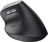 Trust Bayo II Ergonomic Wireless Mouse zwart.