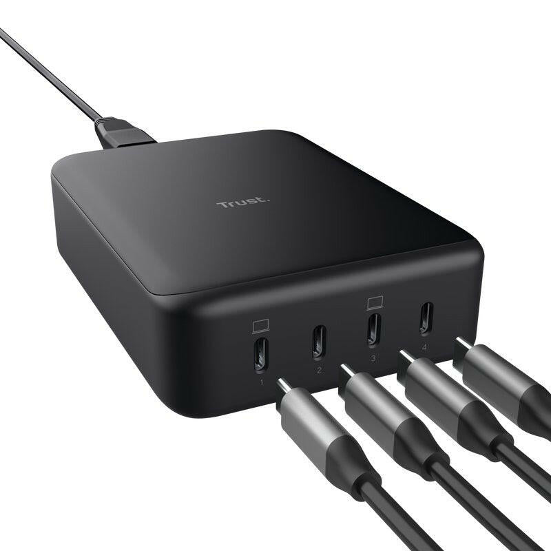 MAXO 240W 4-PORT USB-C DESK CHARGER.