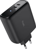 Trust Maxo 65W 2-Poort USB-C Charger Black.