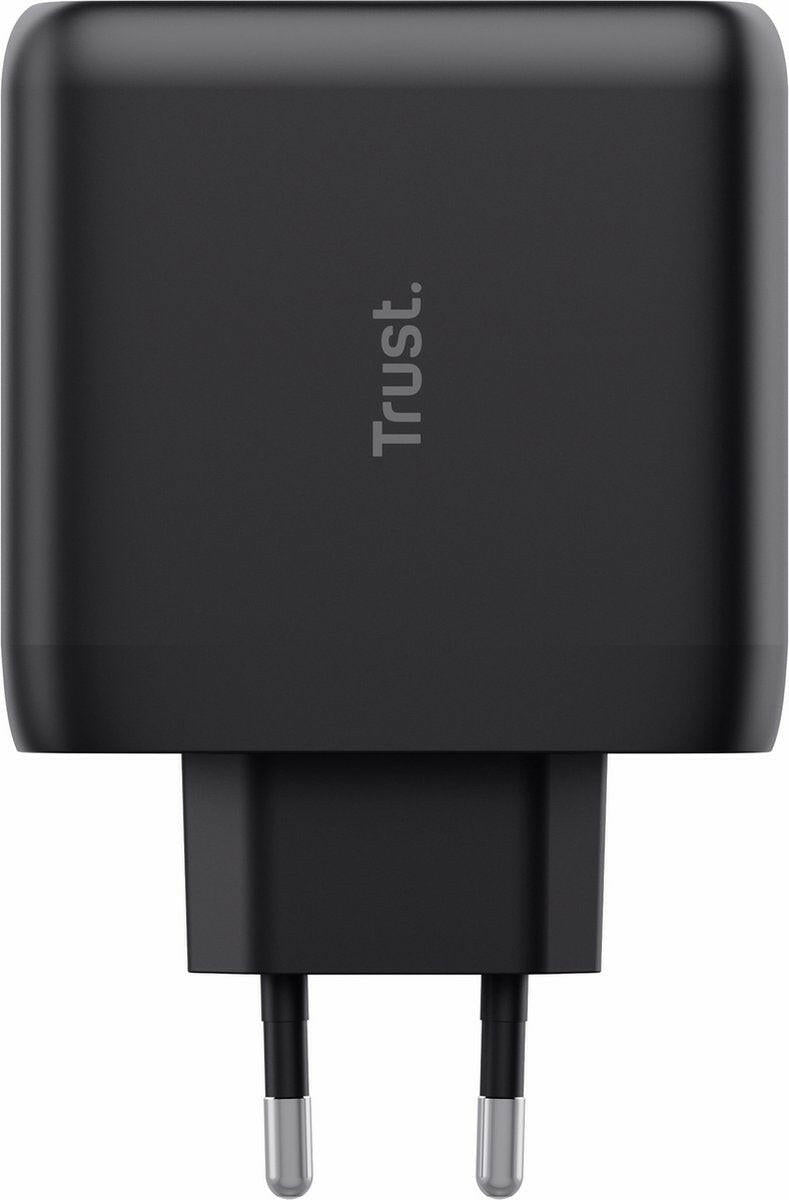 Trust Maxo 65W 2-Poort USB-C Charger Black.