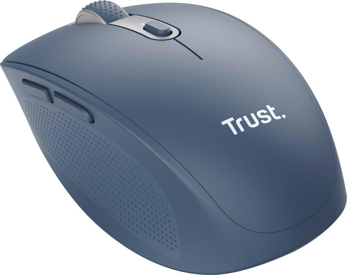 Trust Ozaa Compact Wireless Mouse Blauw.