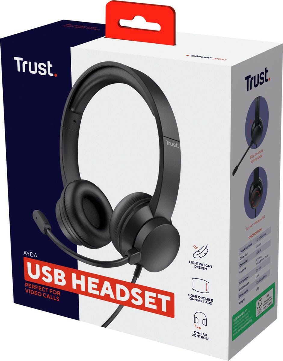 Trust Trust Ayda USB PC headset