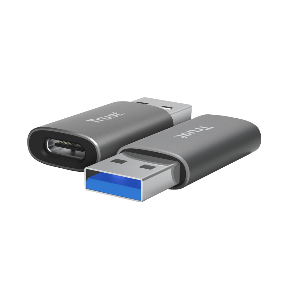 Trust Trust Calyx USB-A naar USB-C adapter 2-Pack