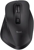 Trust Trust Fyda Rechargeable Wireless Comfort Mouse Eco zwart