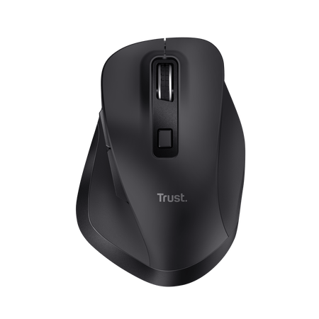 Trust Trust Fyda Rechargeable Wireless Multidevice Mouse zwart