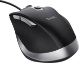 Trust Trust Fyda Wired Comfort Mouse Eco zwart
