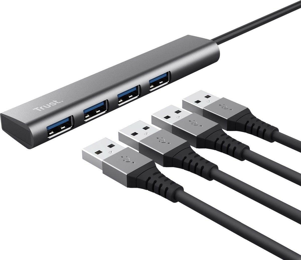 Trust Trust Halyx 4-port USB-C hub