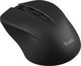 Trust Trust Mydo Silent Wireless Mouse Eco zwart