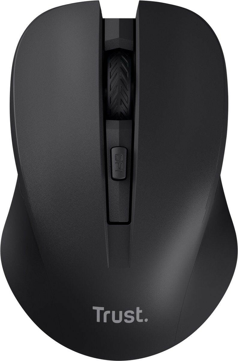 Trust Trust Mydo Silent Wireless Mouse Eco zwart