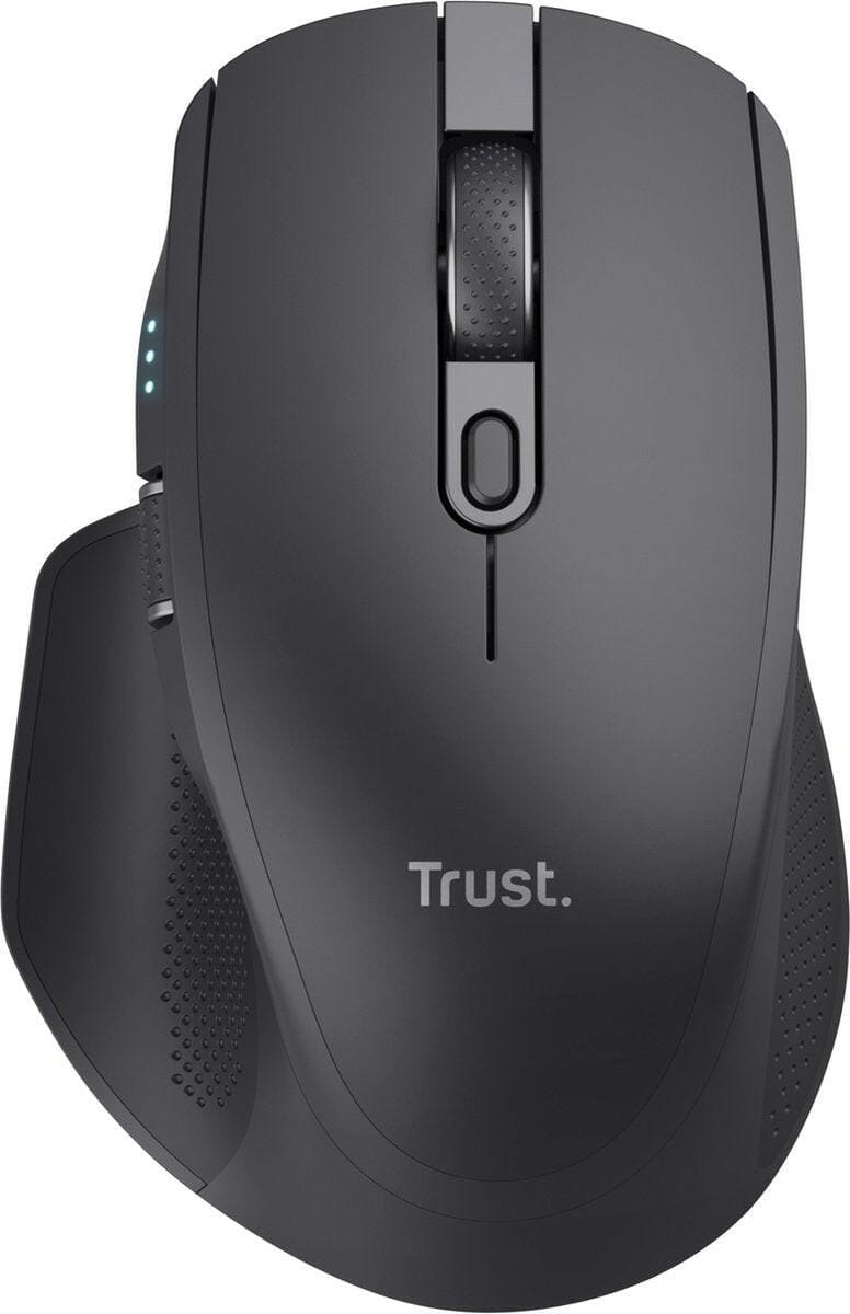 Trust Trust Ozaa+ Multi-Connect Wireless Mouse zwart