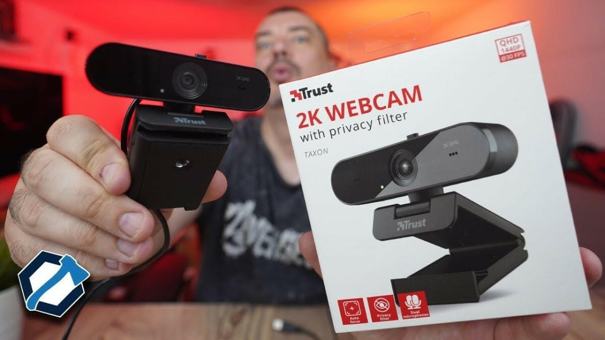 Trust Trust Taxon QHD Webcam Eco zwart