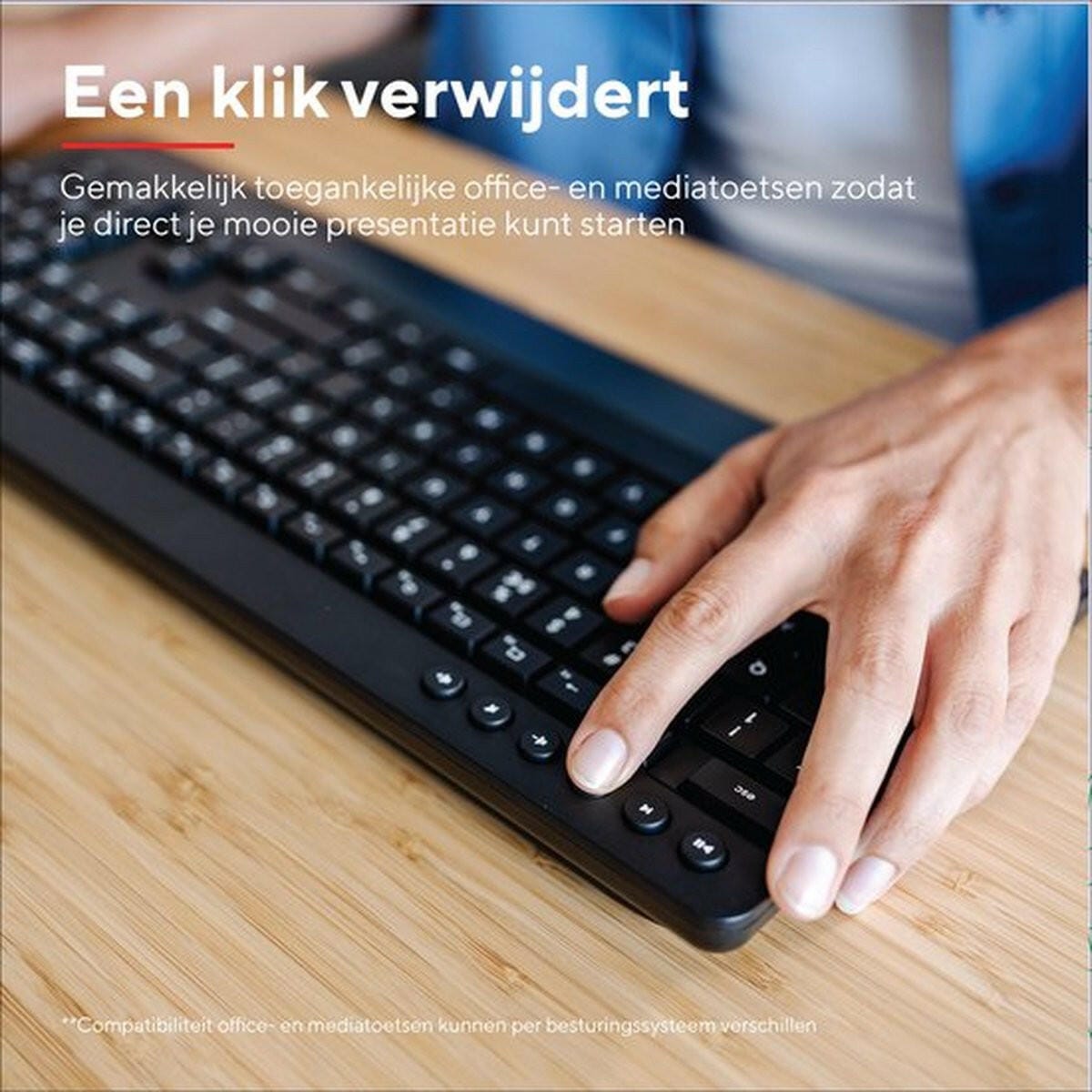 Trust Trust Trezo Wireless Keyboard + Mouse zwart