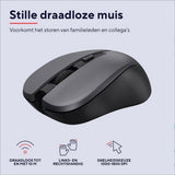 Trust Trust Trezo Wireless Keyboard + Mouse zwart