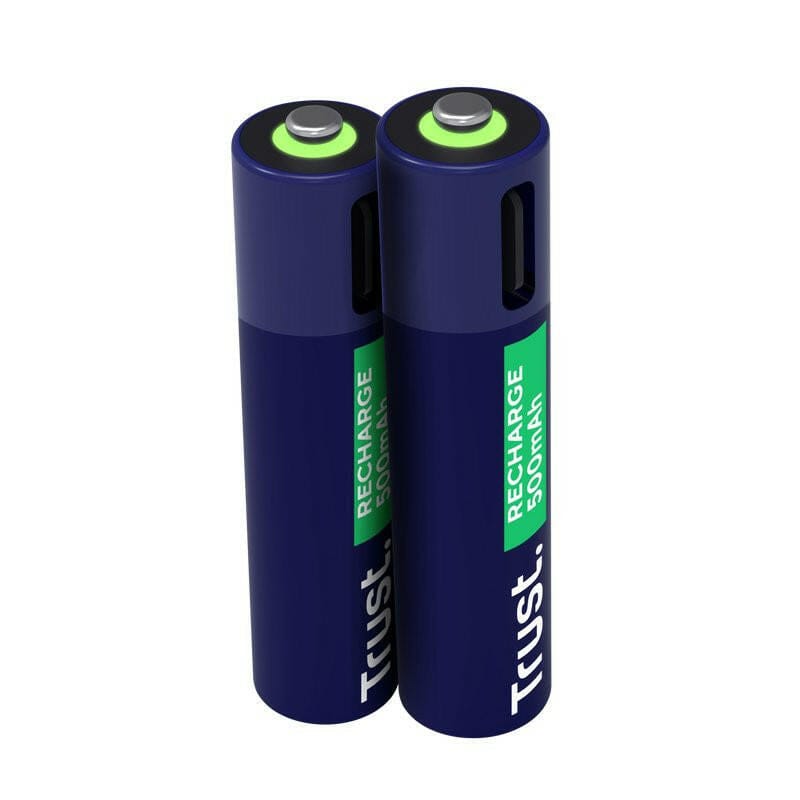 Trust Trust USB-C Rechargeable AAA Batteries 2-Pack