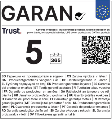 Trust Trust Wired Primo zwart