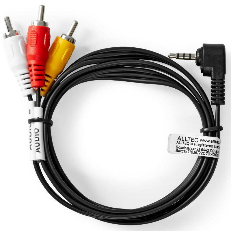 Tulp Kabel A/V Kabel, 3x Tulp RCA Male - 3x Tulp RCA Male.