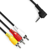 Tulp Kabel A/V Kabel, 3x Tulp RCA Male - 3x Tulp RCA Male.