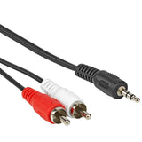 Tulp Kabel A/V Kabel, 3x Tulp RCA Male - 3x Tulp RCA Male.
