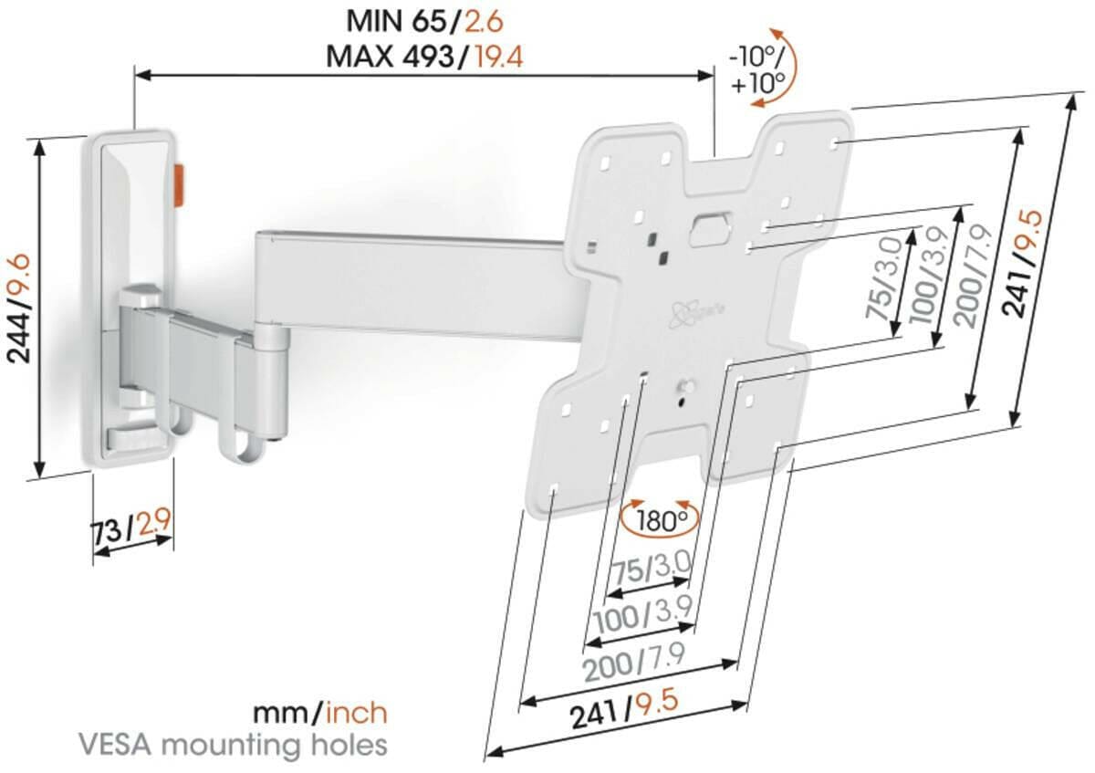 Vogel`s Vogel`s TVM 3245 wit