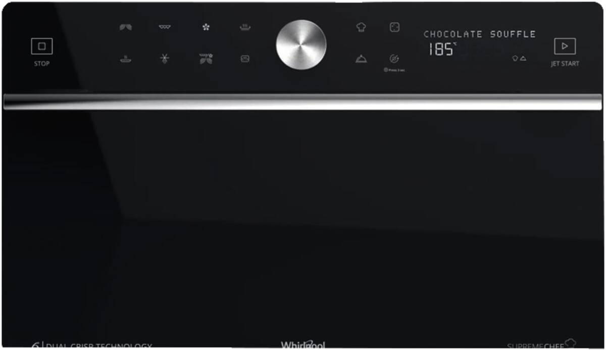 Whirlpool Whirlpool MWSC 9133 SB zilver-zwart
