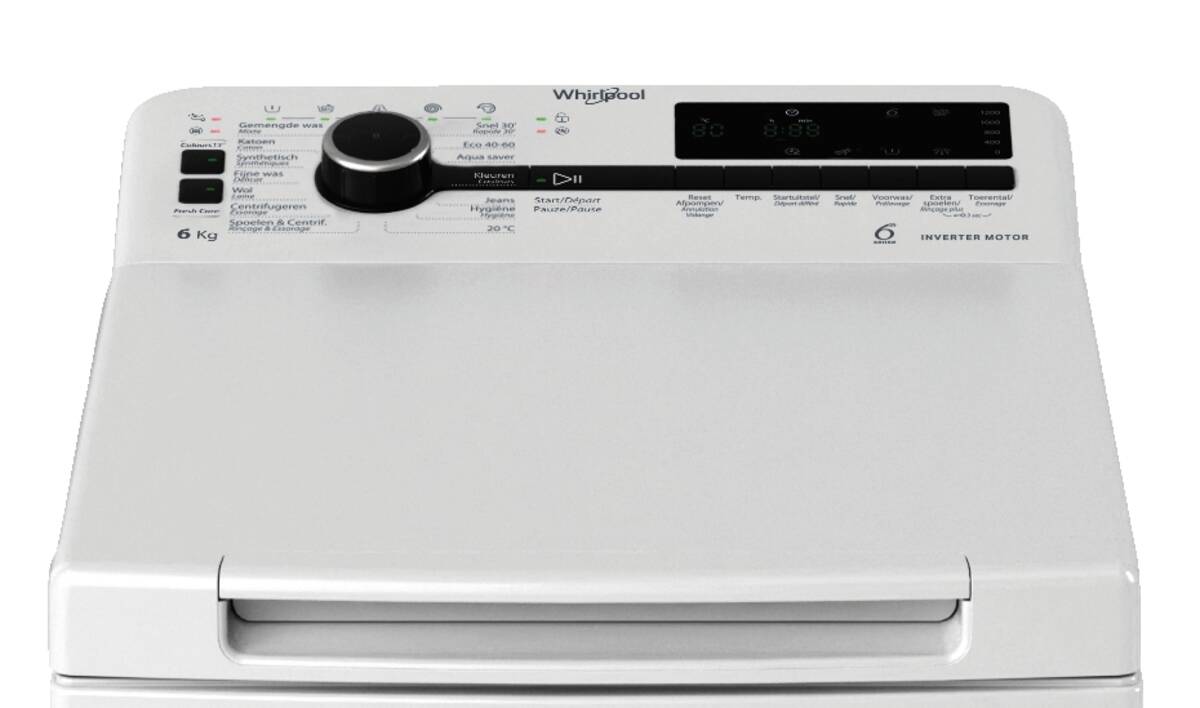 Whirlpool Whirlpool TDLR 6261BS BE wit