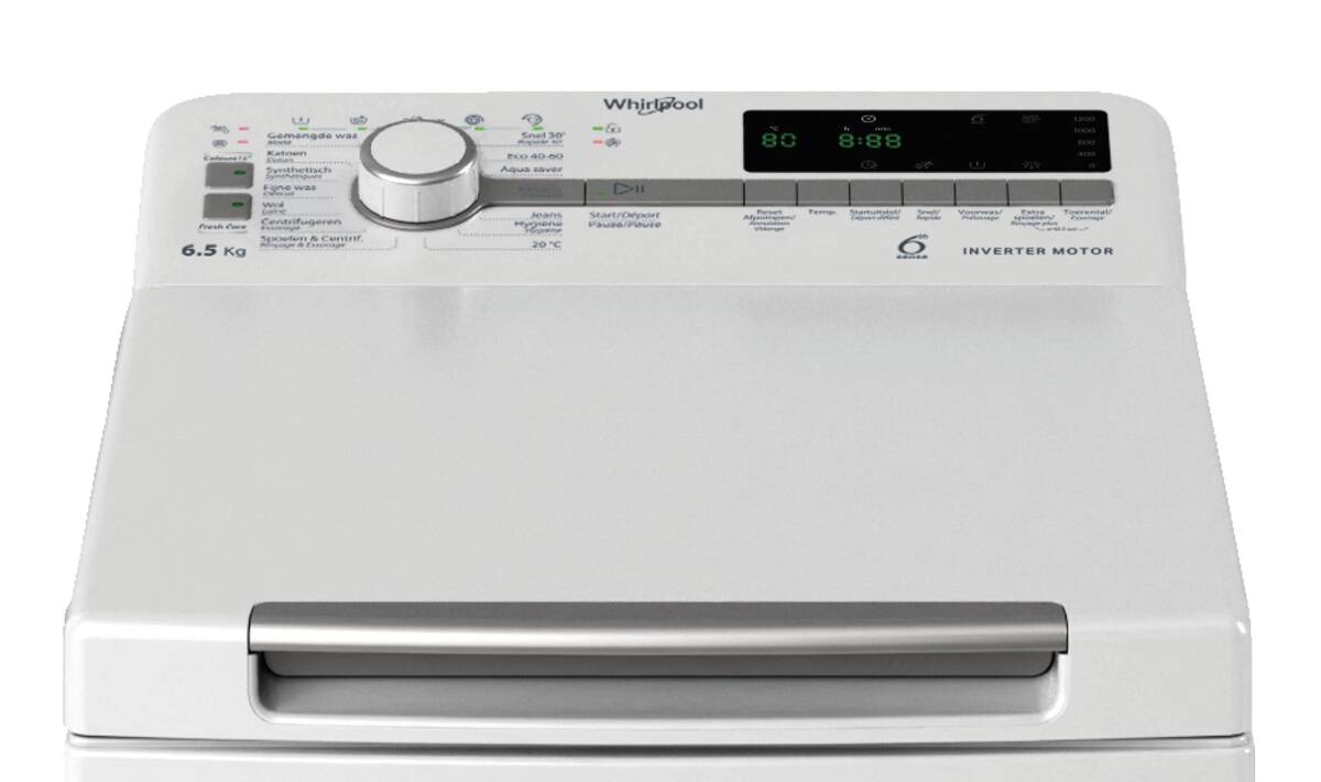Whirlpool Whirlpool TDLR 65261BS BE wit