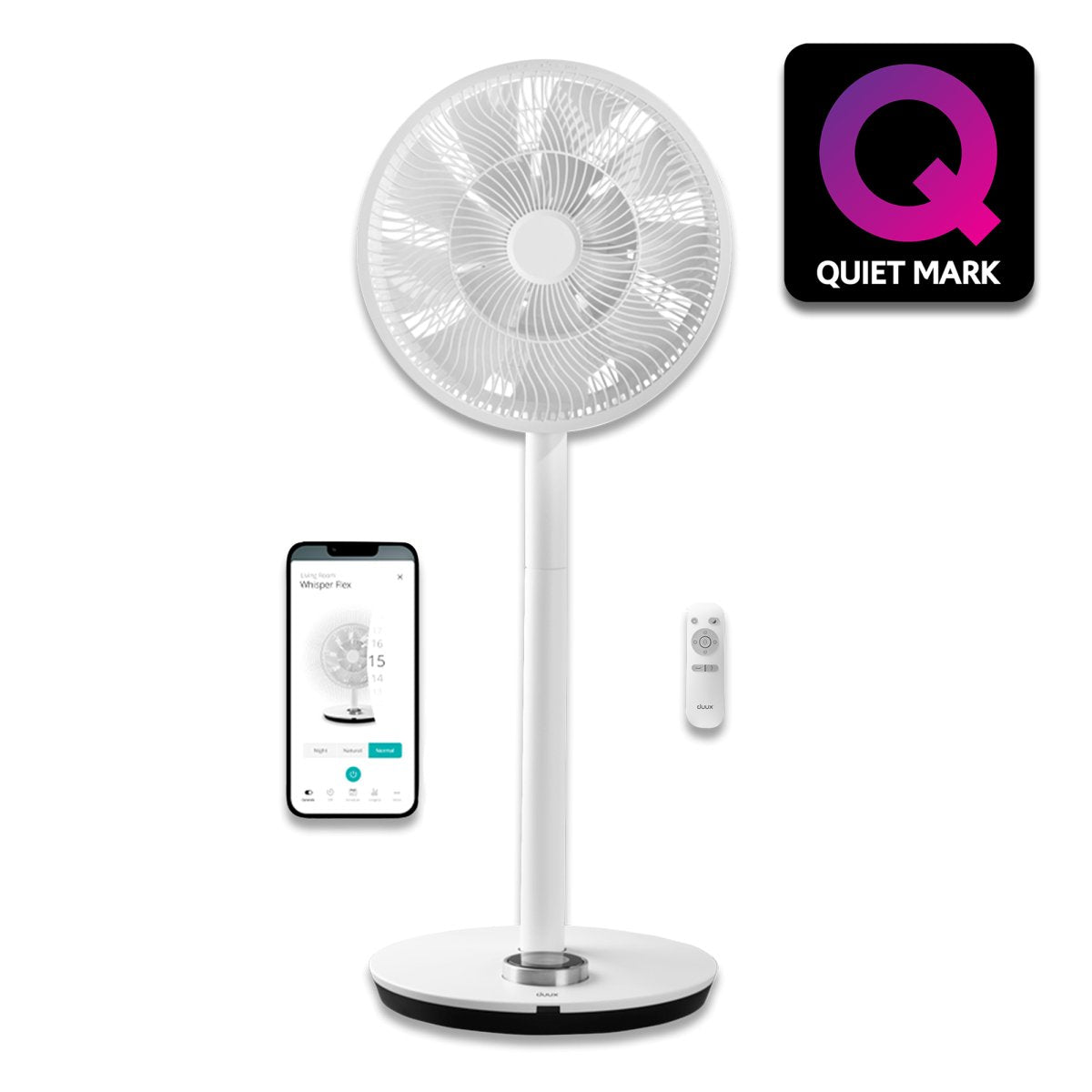 WHISPER FLEX SMART FAN WHITE - EP:Tummers