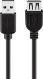 White Label White Label USB 2.0 Verlengkabel 1,8m